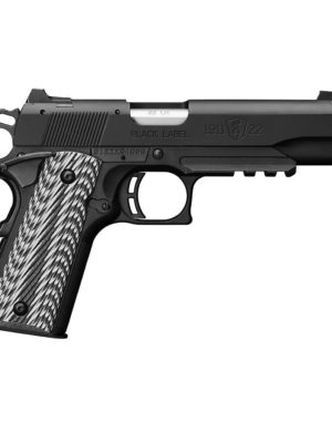 Buy BROWNING 1911 BLACK LABEL SUPPRESSOR-READY .22 LR PISTOL WITH RAIL Online