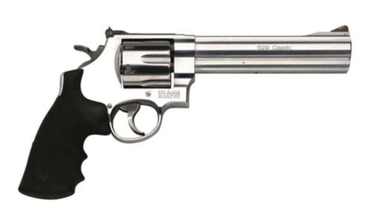 Buy Smith &Amp; Wesson 629 Classic 44 Mag 6.5&Quot; Barrel Rubber Grip Matte Ss Finish Now Online