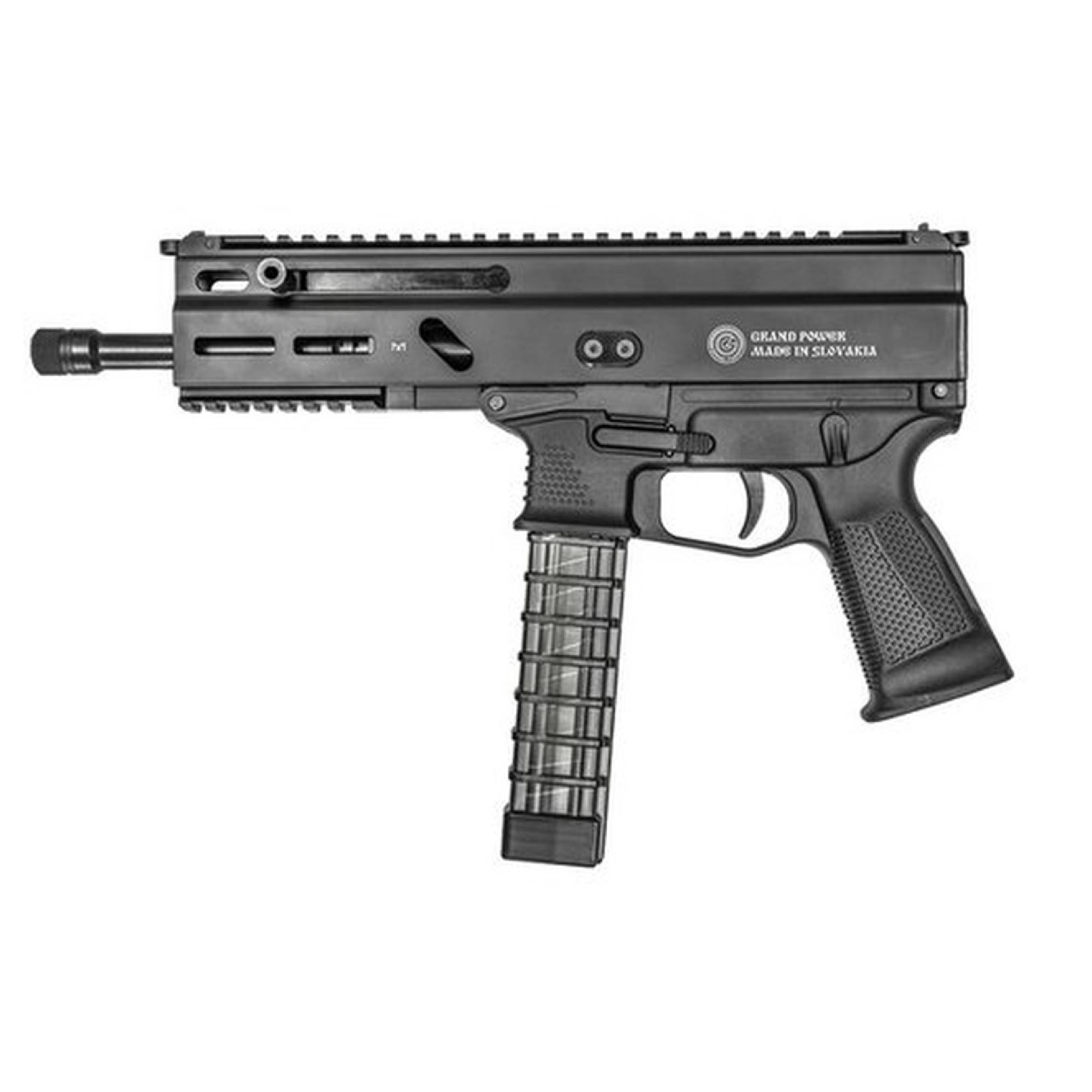 Grand Power Stribog Sp9A1 Gen2 Pistol 9Mm 8&Quot; Barrel, Hardcoat Anodized, M-Lok Rail, 3X 30Rd Mags Grand Power Stribog Sp9A1 Gen2 Pistol 9Mm 8″ Barrel Hardcoat Anodized M Lok Rail 3X 30Rd Mags 1