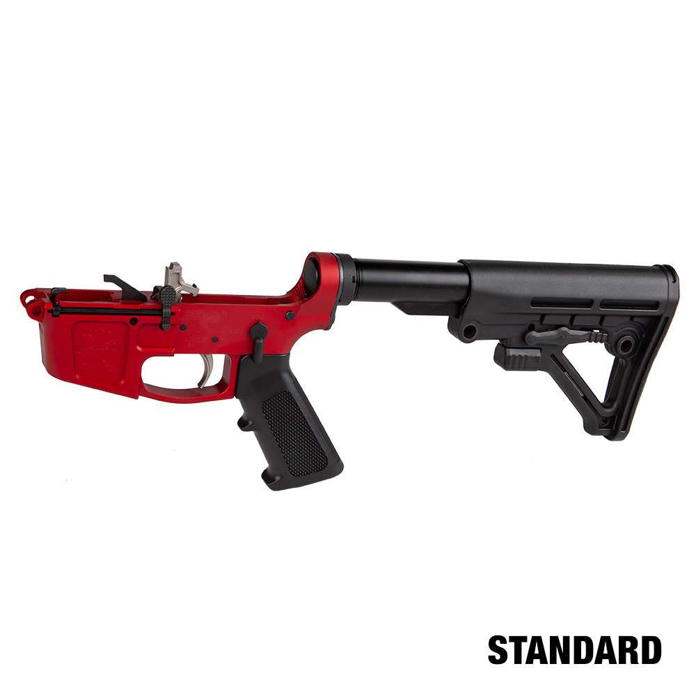 Red Fm-9 Pistol Caliber Carbine Lower Assembly 5 Red Fm-9 Pistol Caliber Carbine Lower Assembly - Image 3