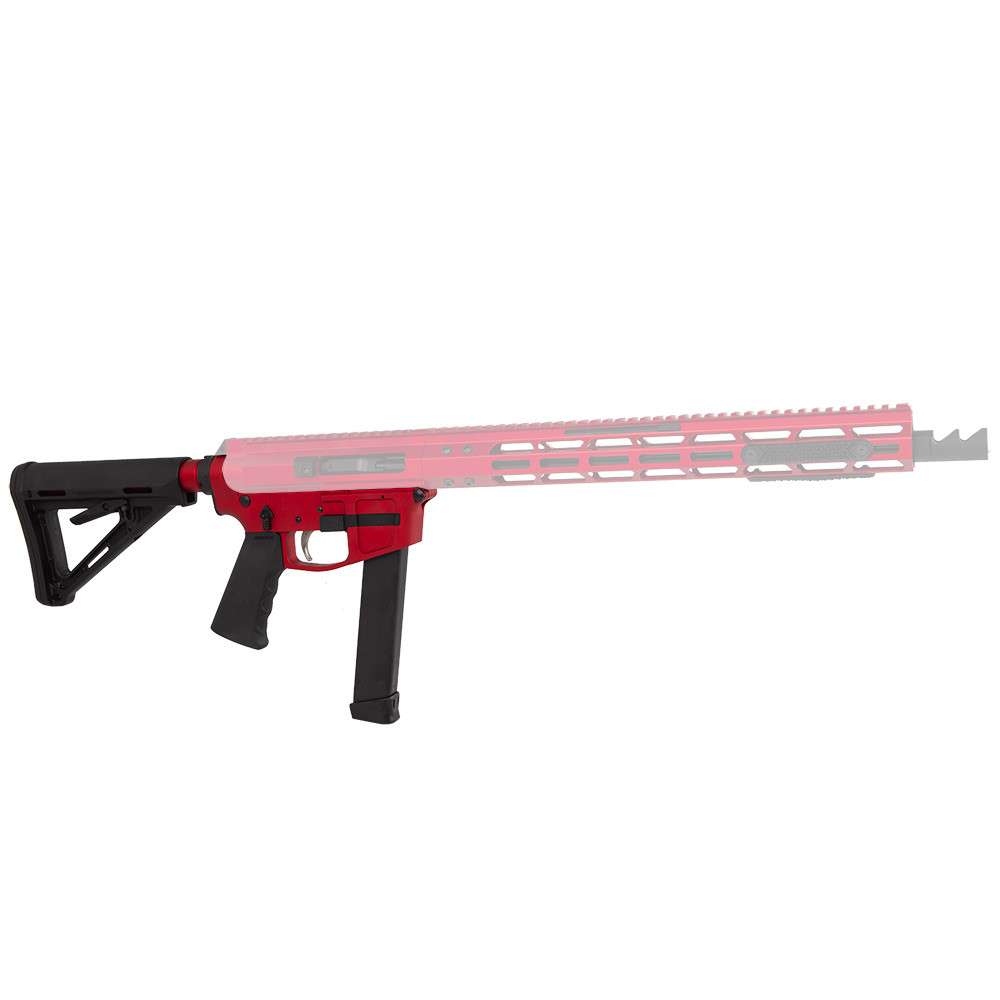 Red Fm-9 Pistol Caliber Carbine Lower Assembly 4 Red Fm-9 Pistol Caliber Carbine Lower Assembly - Image 2