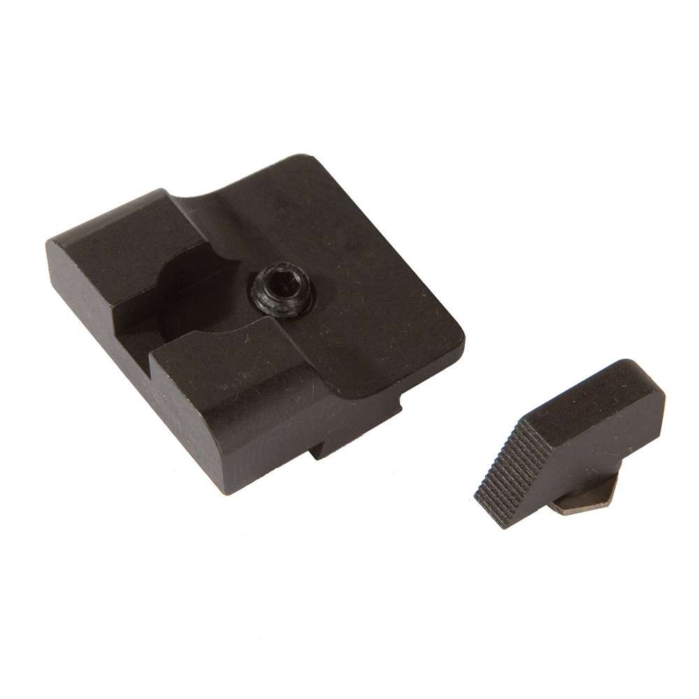Sevigny Competition Sight Set Plain Rear &Amp; Serrated Front Sevigny Competition Sight Set Plain Rear Serrated Front Main 1