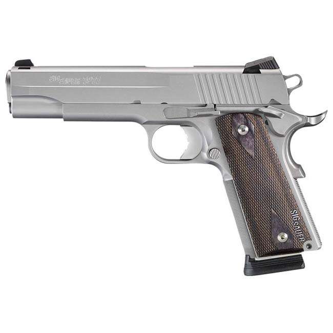 Sig Sauer 1911 Stainless Rail California Compliant 2 Sig Sauer 1911 Stainless Rail California Compliant Sig Sauer 1911 Stainless Rail California Compliant 1
