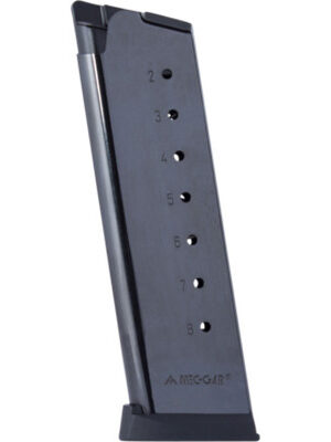 Mec-Gar 1911 Government .45 ACP 8 RD blued finish MGCG4508BPF