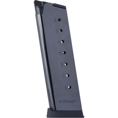 Mec-Gar 1911 Government .45 Acp 8 Rd Blued Finish Mgcg4508Bpf
