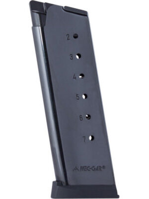 Mec-Gar 1911 Officers 7 round .45 ACP blued MGCO4507BPF